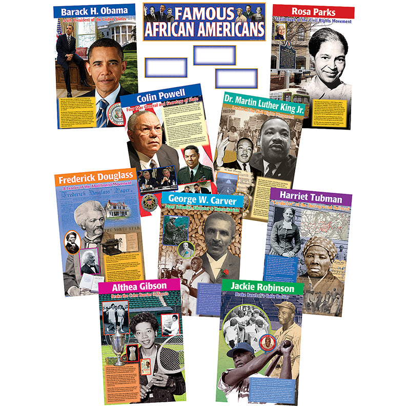 FAMOUS AFRICAN AMERICANS BB SET