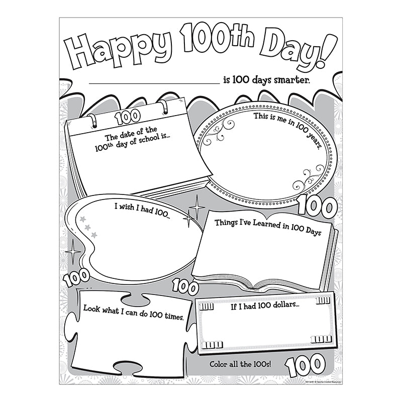 HAPPY 100TH DAY POSTER PACK
