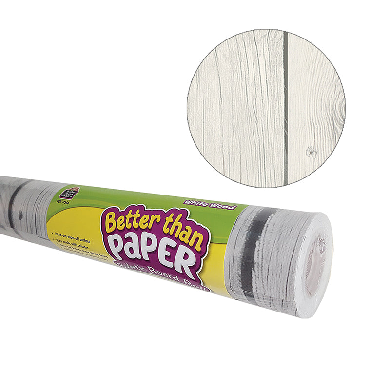 WHITE WOOD BETTER THAN PAPER 4/CT