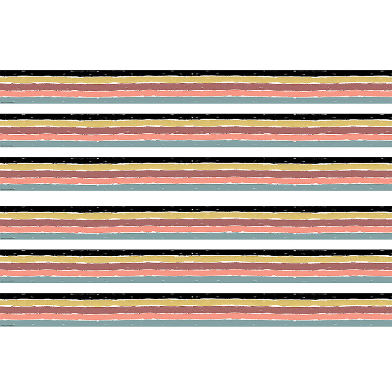 (6 PK) WONDERFUL WILD STRIPE BORDER