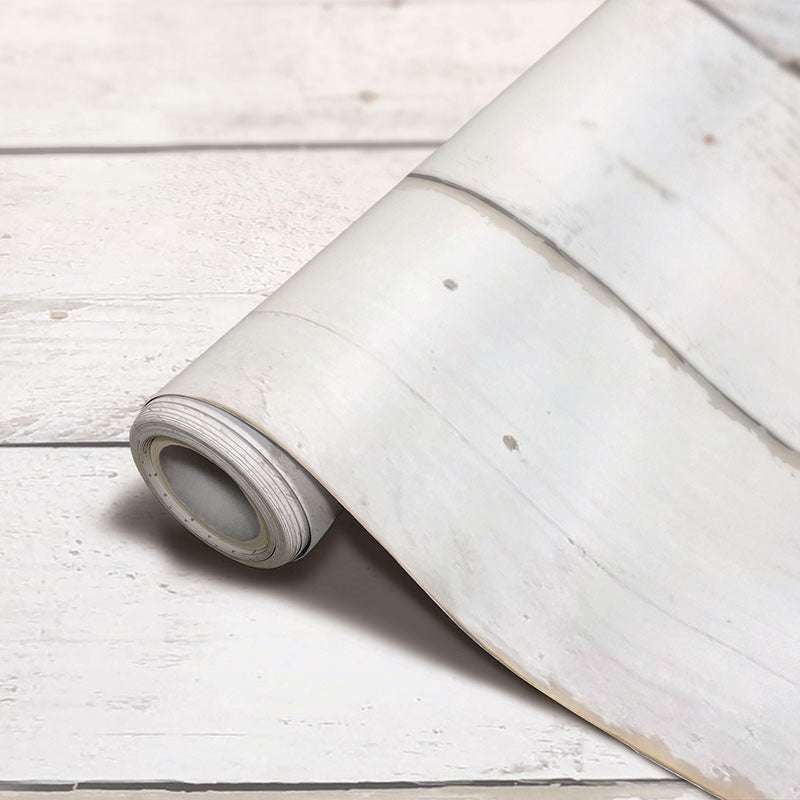 WHITE SHIPLAP PEEL AND STICK PAPER