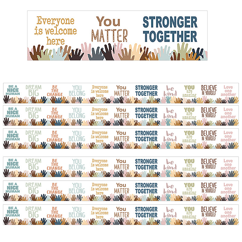 (6 PK) HELPING HAND STRAIGHT BORDER