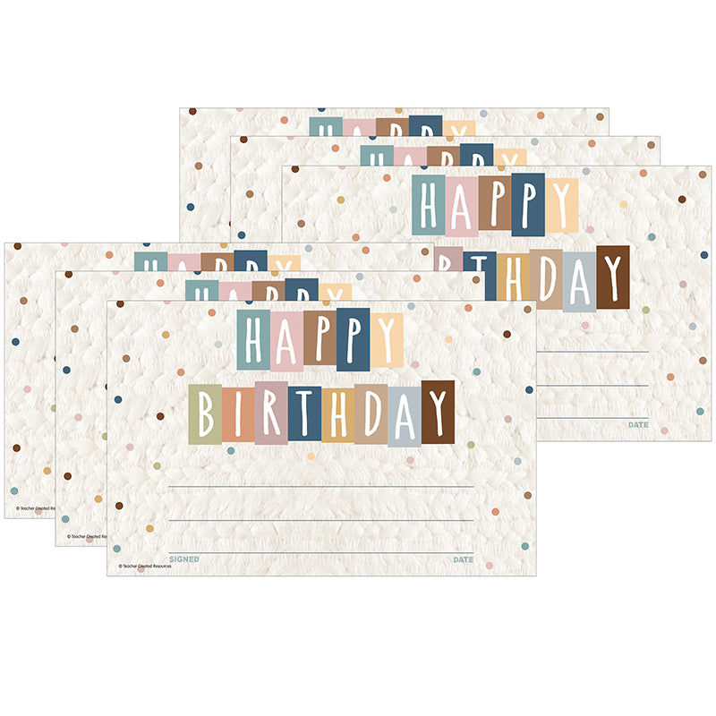 (6 PK) BIRTHDAY AWARDS EVERYONE