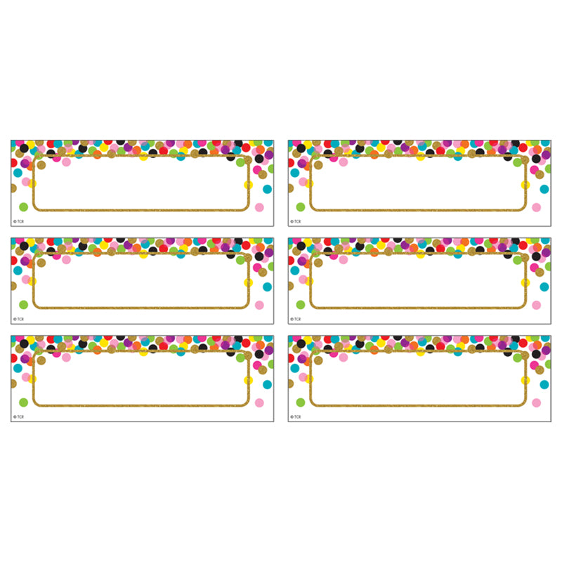 CONFETTI LABELS MAGNETIC ACCENTS