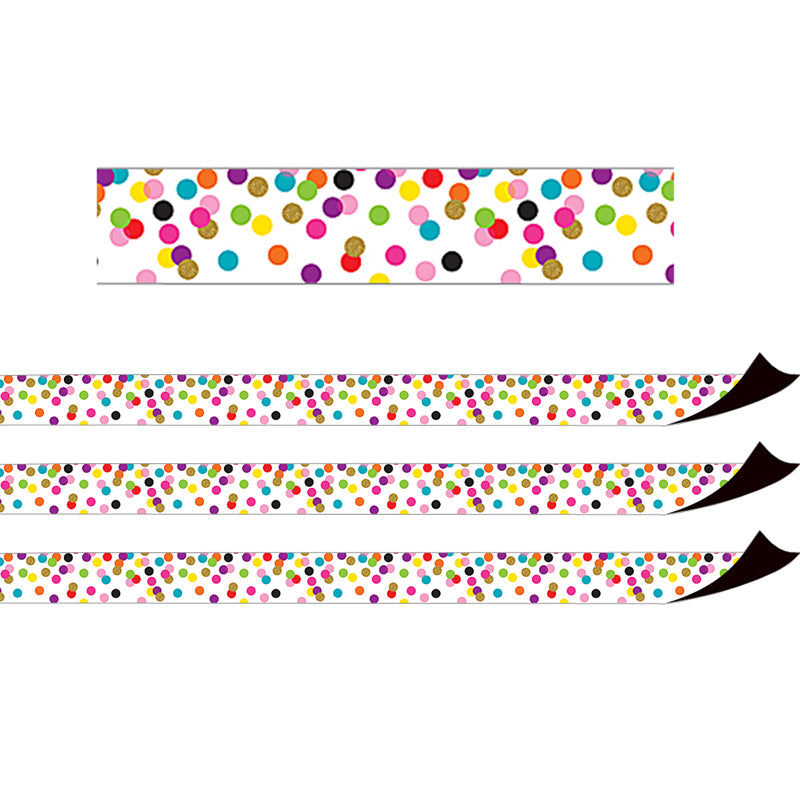 (3 PK) CONFETTI MAGNETIC BORDER