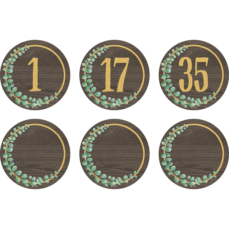 (3 PK) EUCALYPTUS NUMBERS MAGNETIC