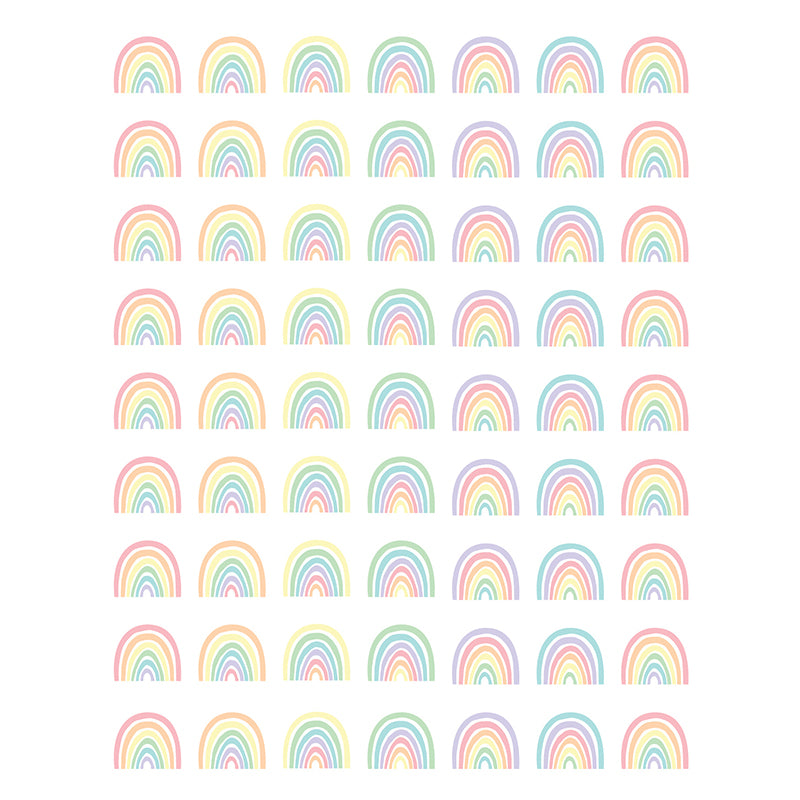 PASTEL POP RAINBOWS MINI STICKERS