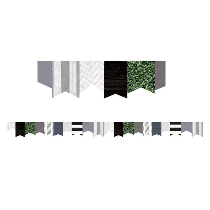 PENNANTS DIE-CUT BORDER TRIM