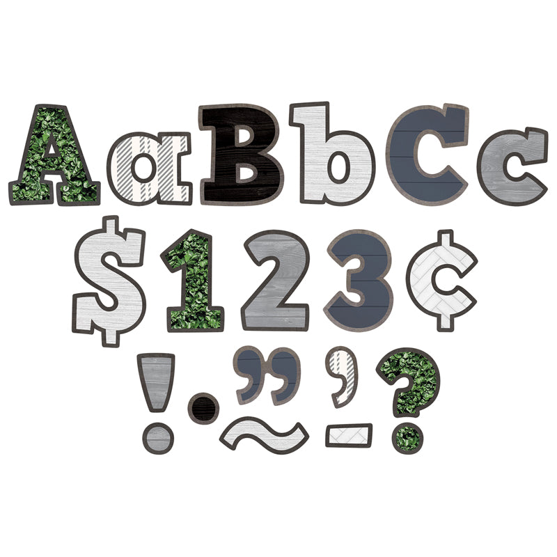 BOLD BLOCK 4IN LETTERS COMBO PACK