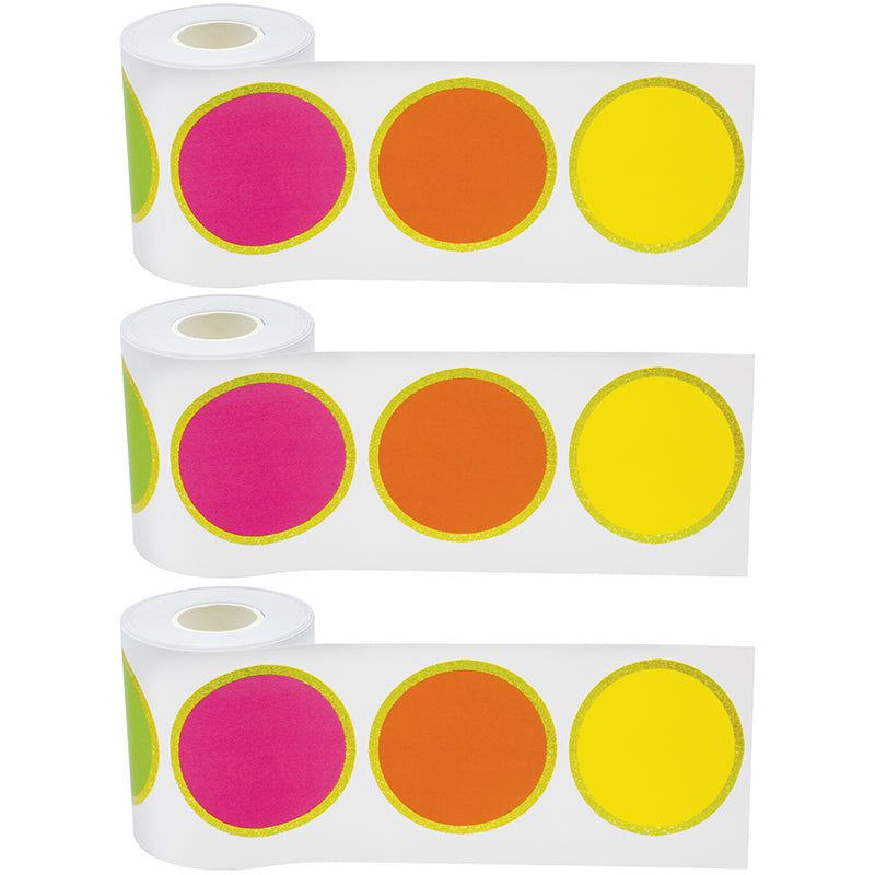 (3 PK) CONFETTI COLORFL CIRCLS