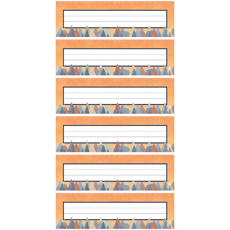 (6 PK) MOUNTAINS FLAT NAMEPLATE