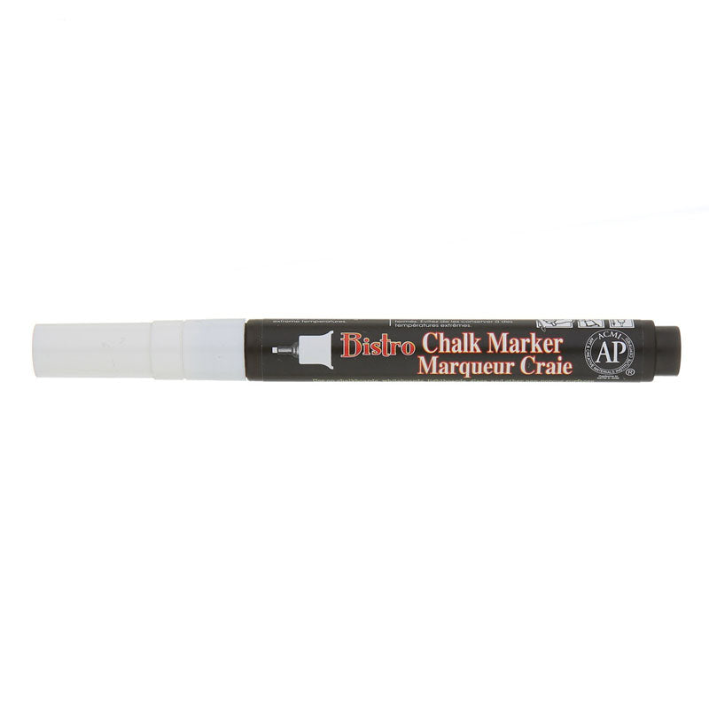 BISTRO SINGLE WHT MARKER EXTRA FINE
