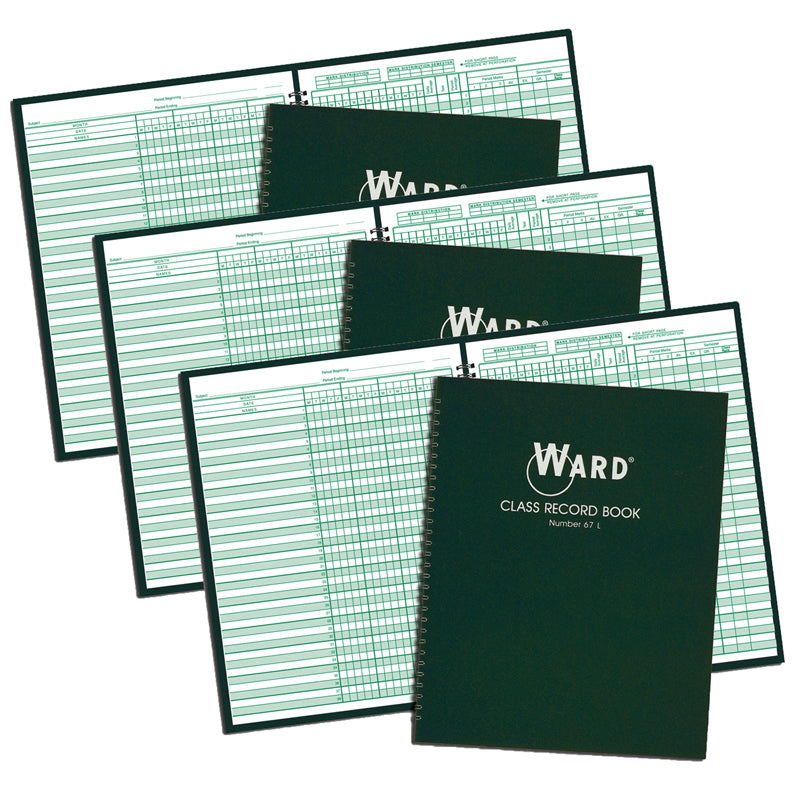 (3 EA) CLASS RECORD BOOK 6-7 WEEK