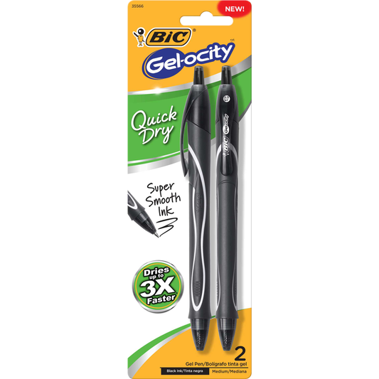 Gel-ocity Quick Dry Retractable Gel Pen
