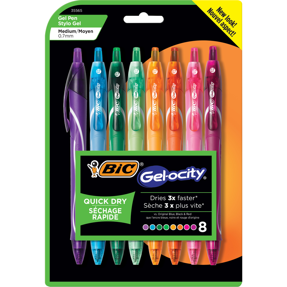 Gel-ocity Quick Dry Retractable Gel Pen
