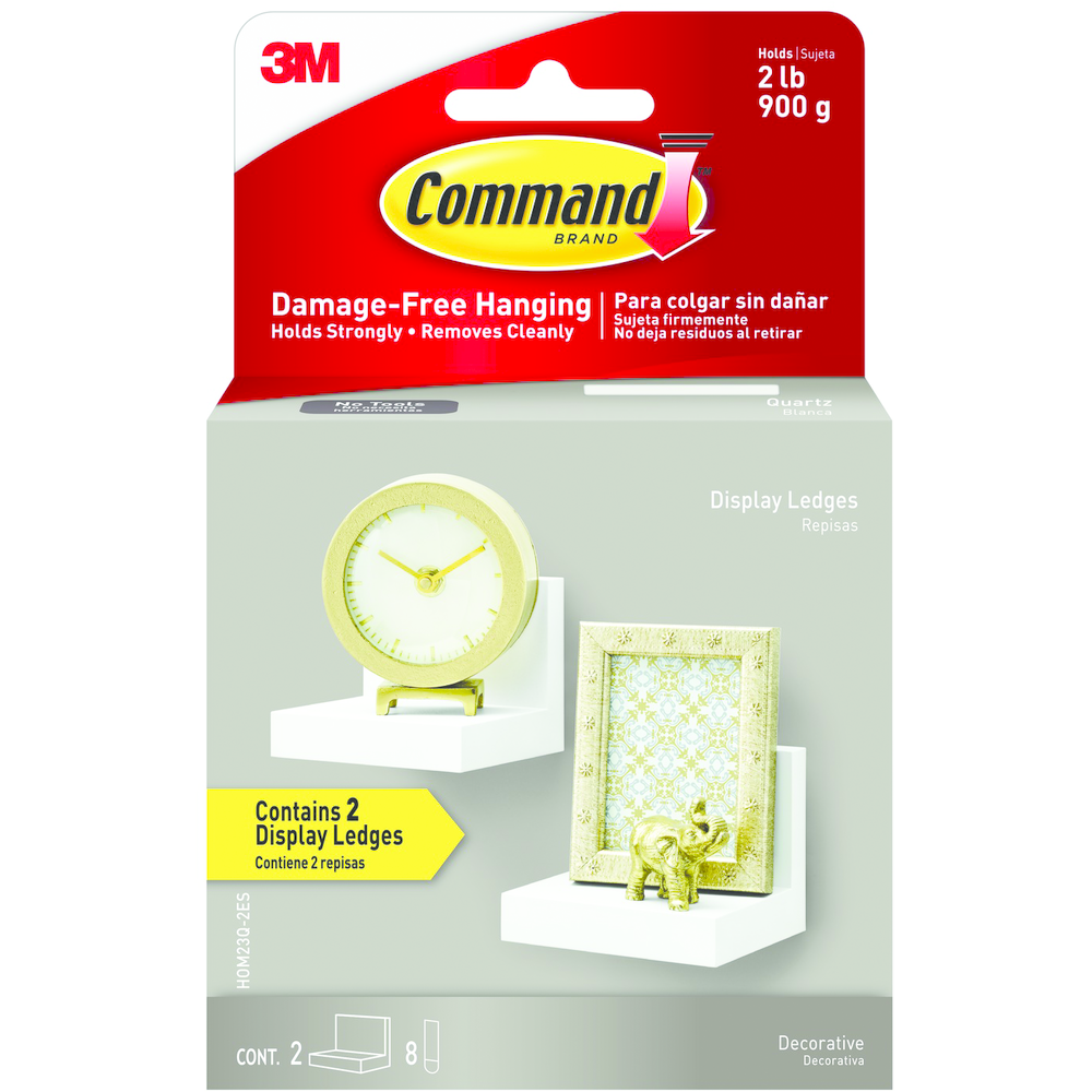 Command Adhesive Display Ledge