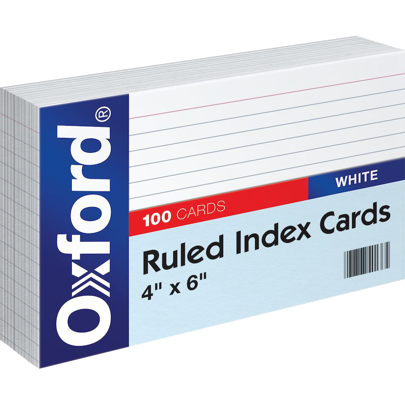 Oxford Index Card