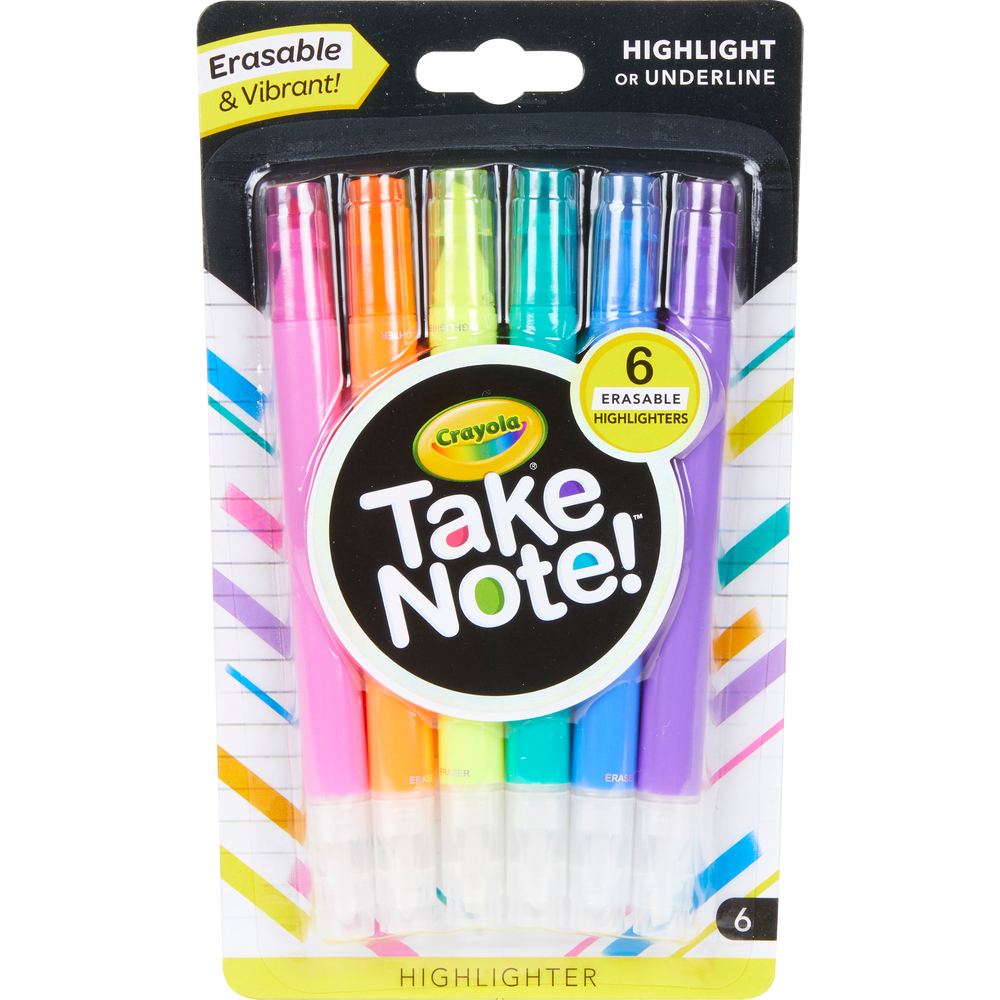 Take Note! Erasable Pen Style Highlighter