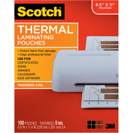 Scotch Thermal Laminating Pouches