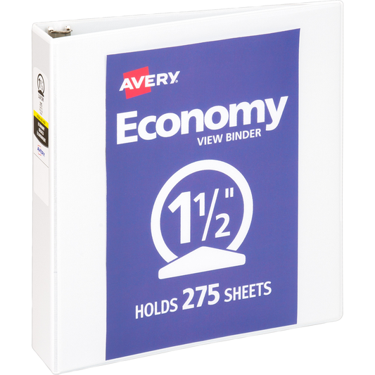 Economy View Binder with Round Rings