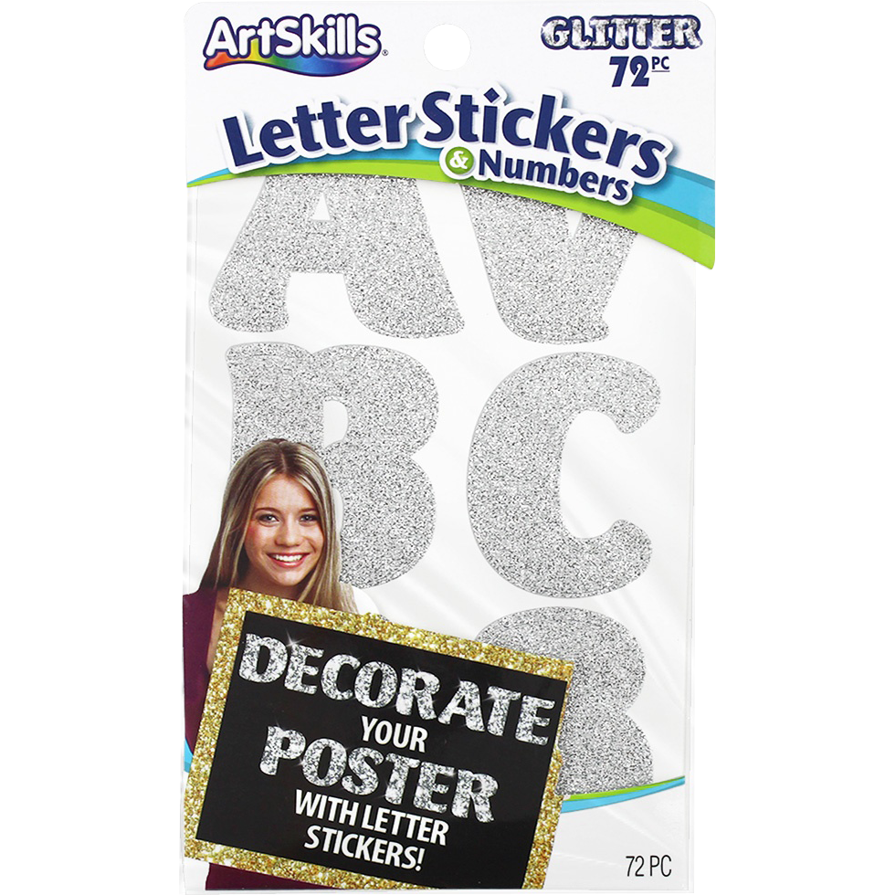 Poster Letters and Numbers