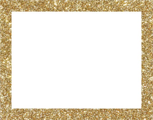 Glitter Frame Poster Board