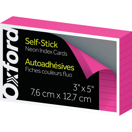 Oxford Self-Stick Index Cards