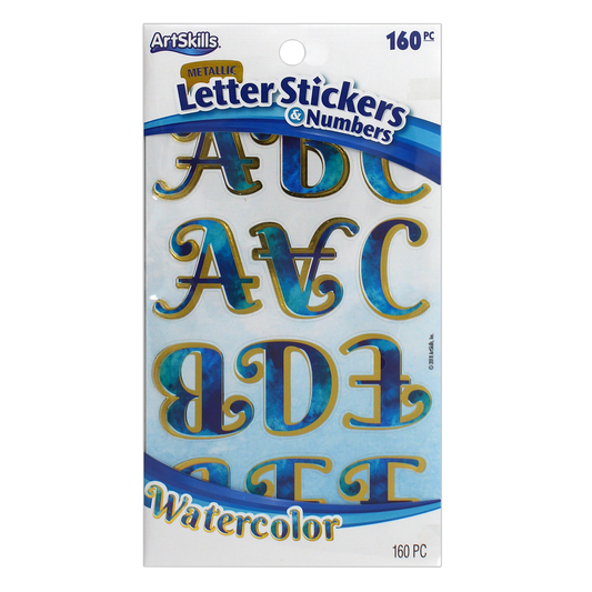 Poster Letters and Numbers