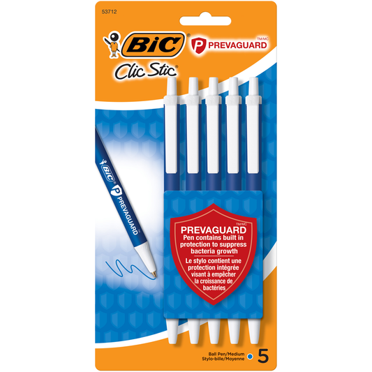 PrevaGuard Antimicrobial Clic Stic Ballpoint Pen