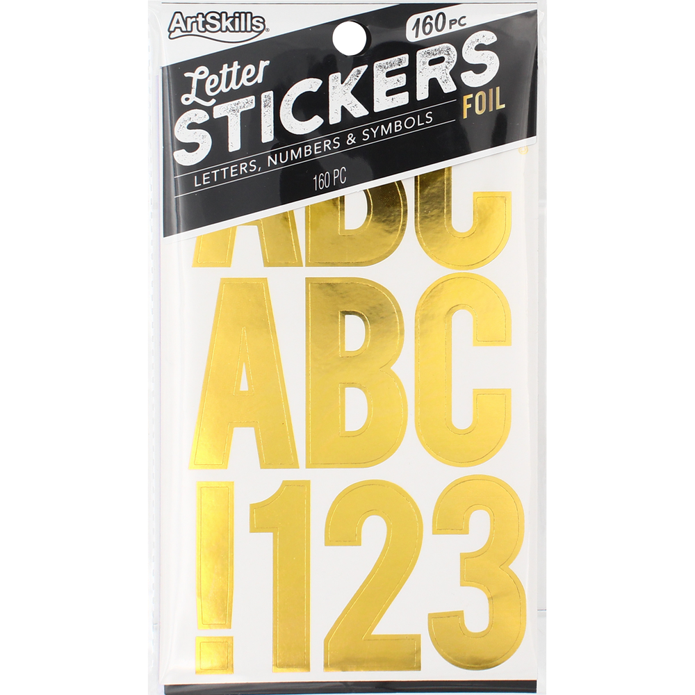 Poster Letter and Number Stickers