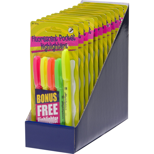 Pocket Pen-Style Highlighter Display