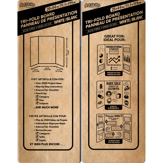 Corrugate Trifold Display Board