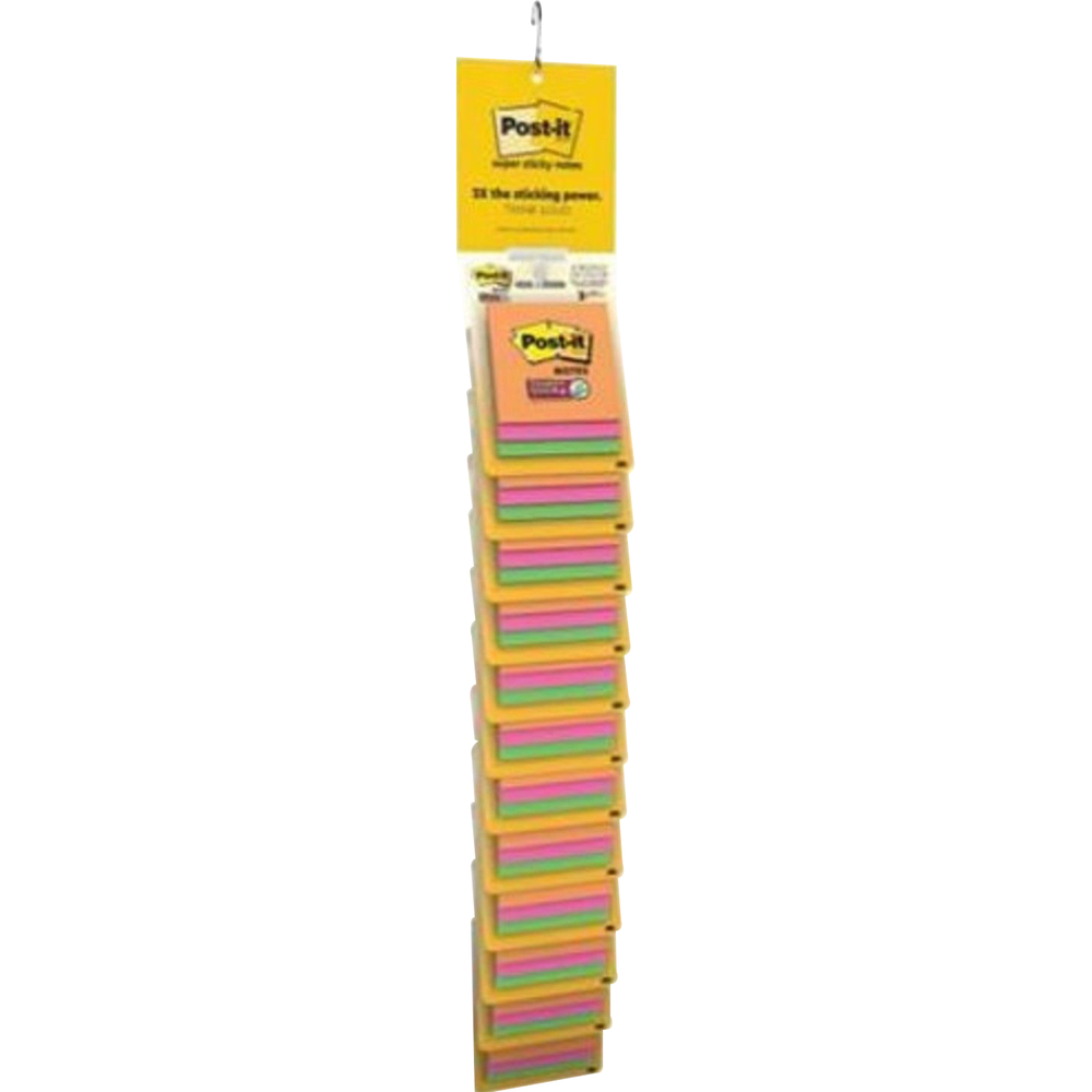 Post-it Super Sticky Notes Display