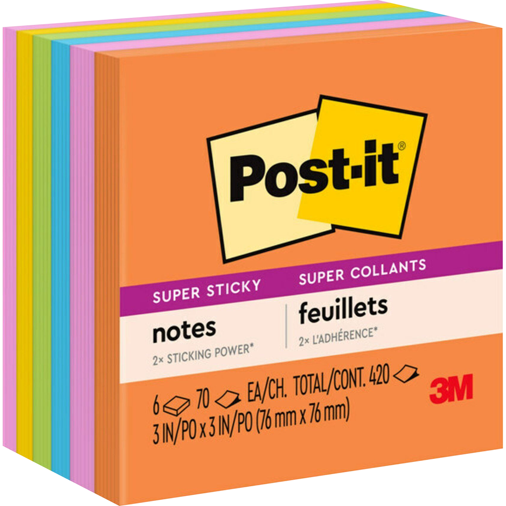 Post-it Super Sticky Notes