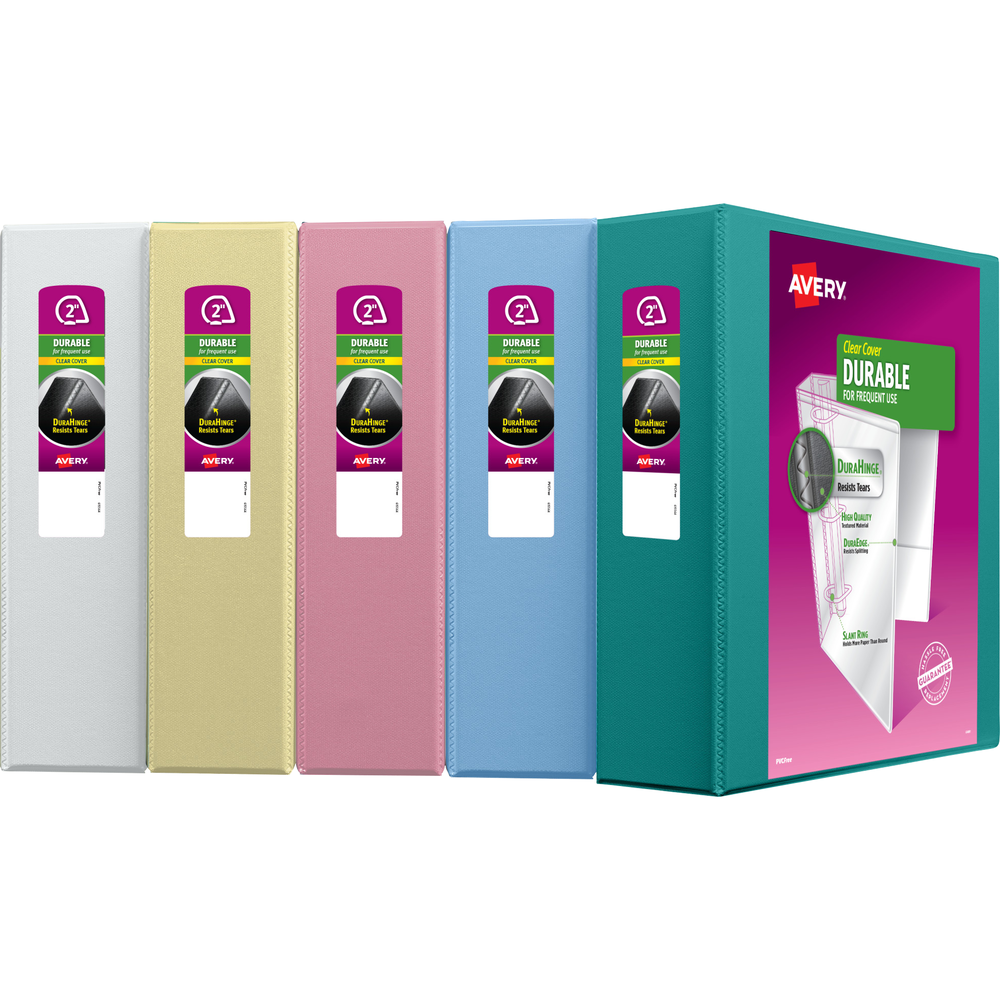 Durable View Binder with Slant Rings