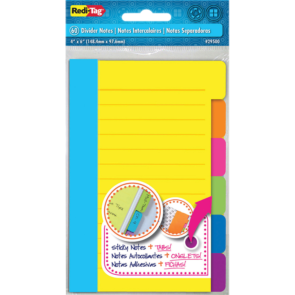 Redi-Tag Index Tab Divider Sticky Notes