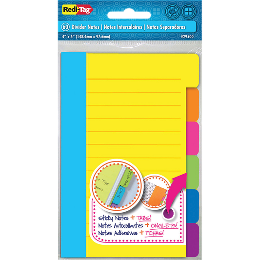 Redi-Tag Index Tab Divider Sticky Notes