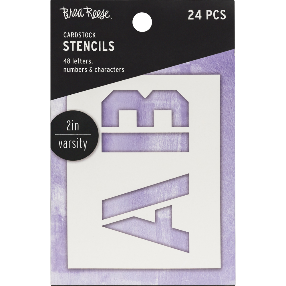 Varsity Alpha Stencils