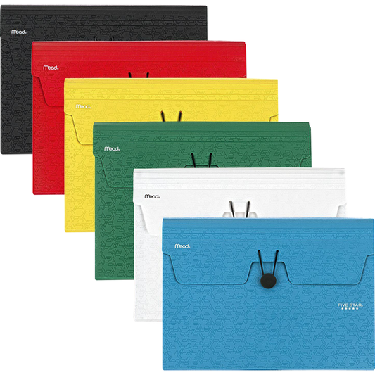 Five Star 6 Pocket Expanding File