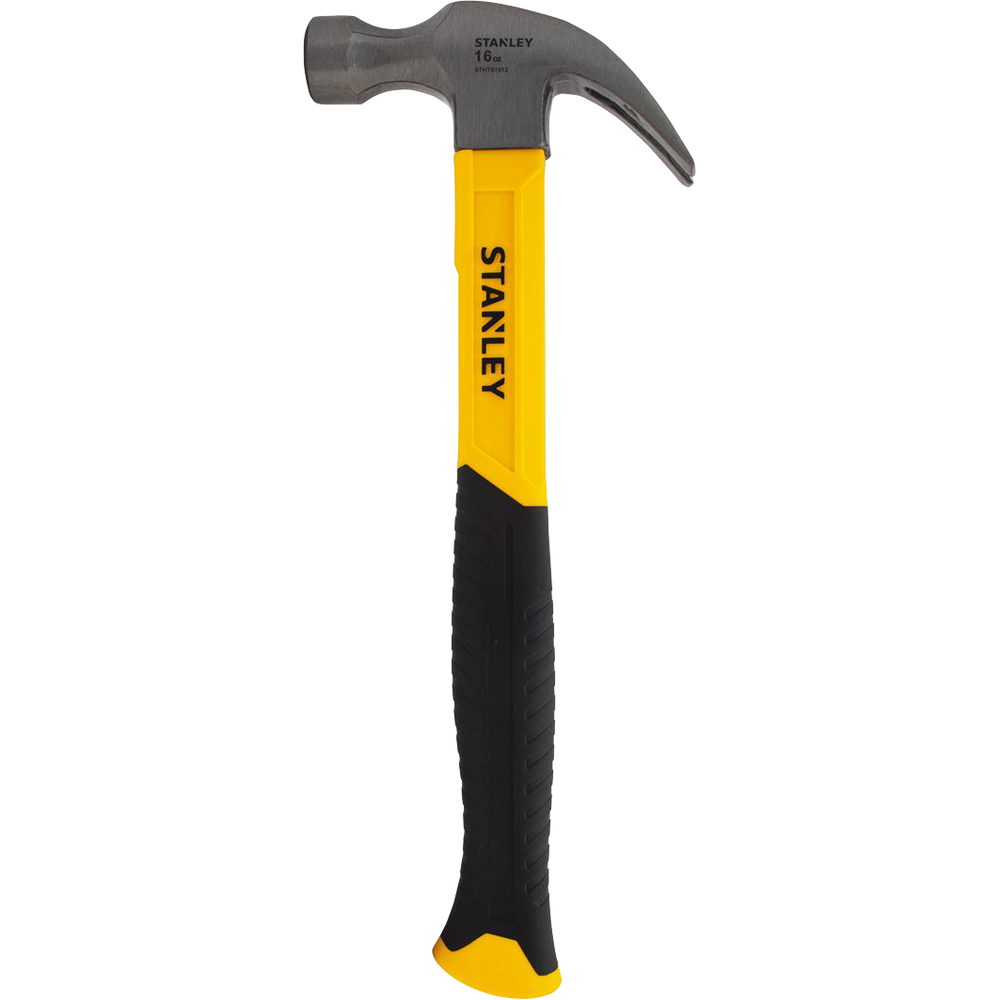 Stanley Jacketed Fiberglass Nailing Hammer
