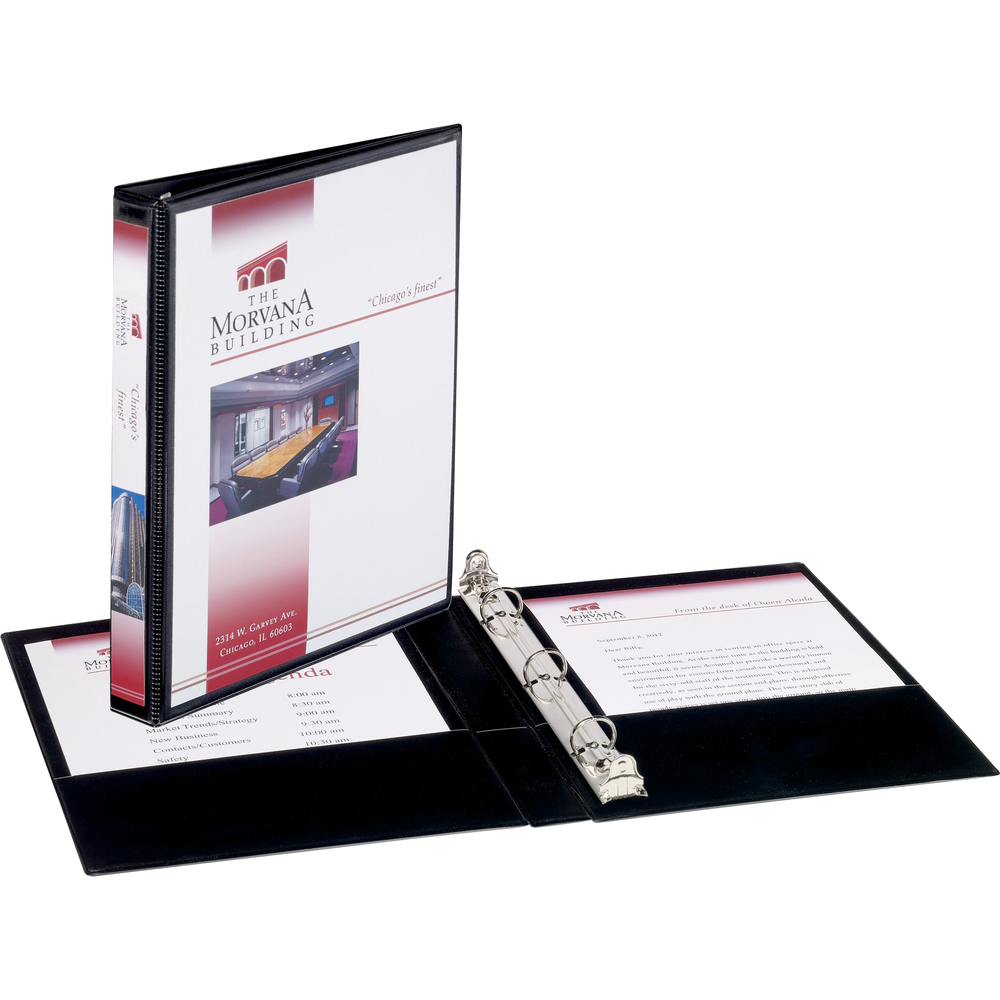 Mini Durable View Binder with Round Rings