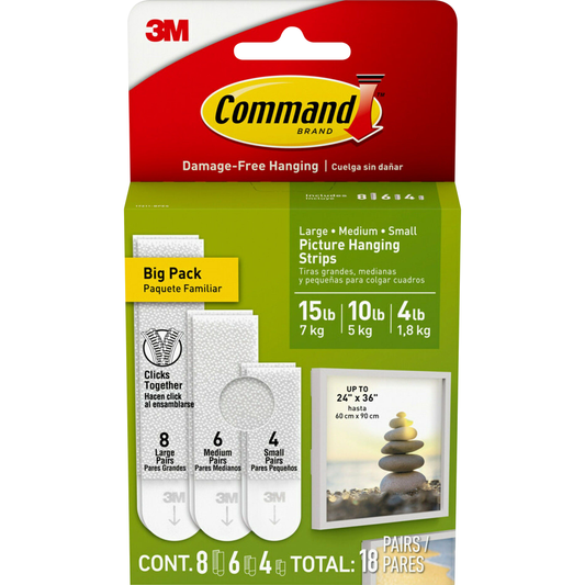 Command Assorted Picture Hanging Strips