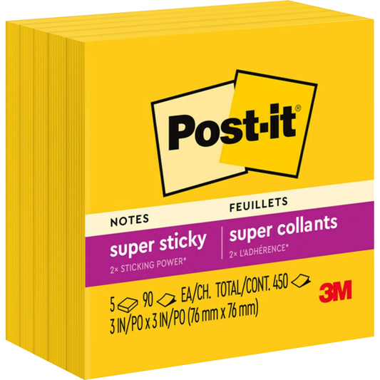 Post-it Super Sticky Notes