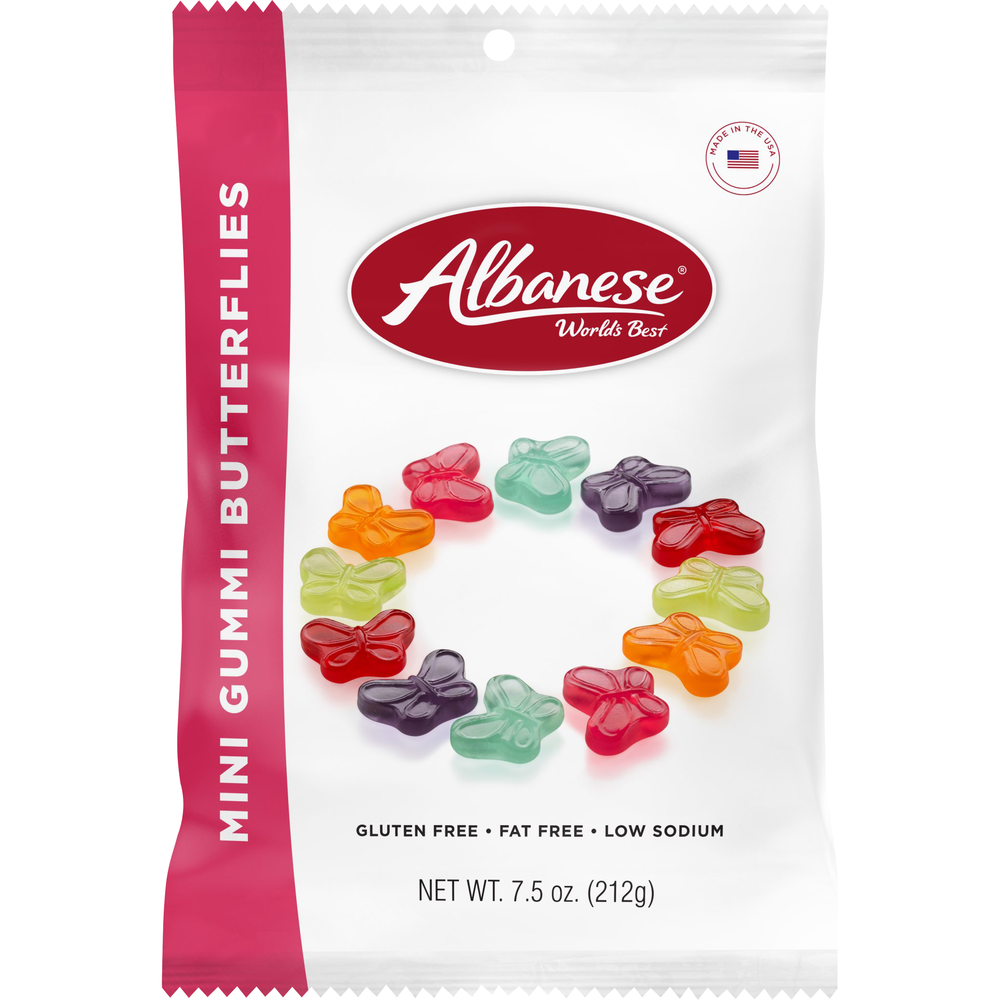 World's Best Mini Gummi Butterflies