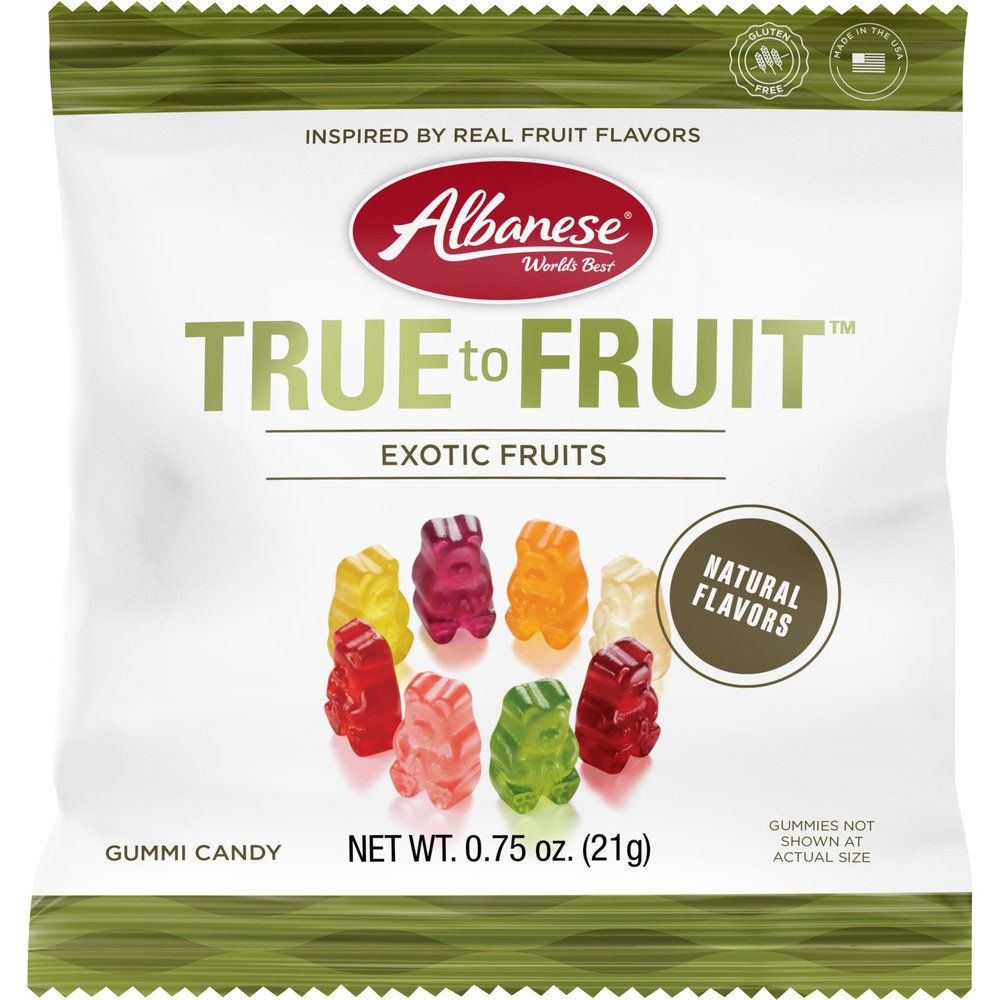 True to Fruit Exotic Fruits Gummies