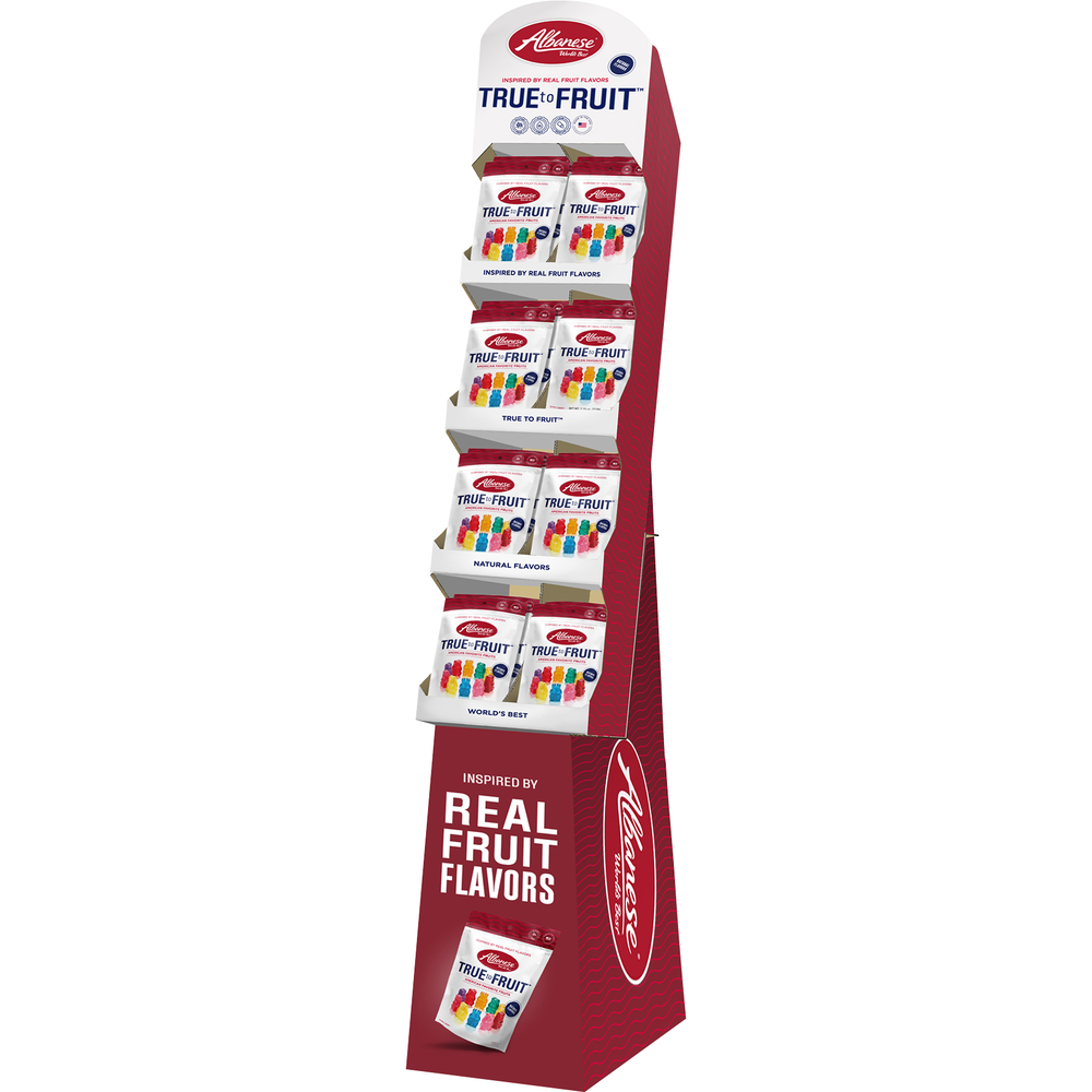 True to Fruit American Favorites Shipper