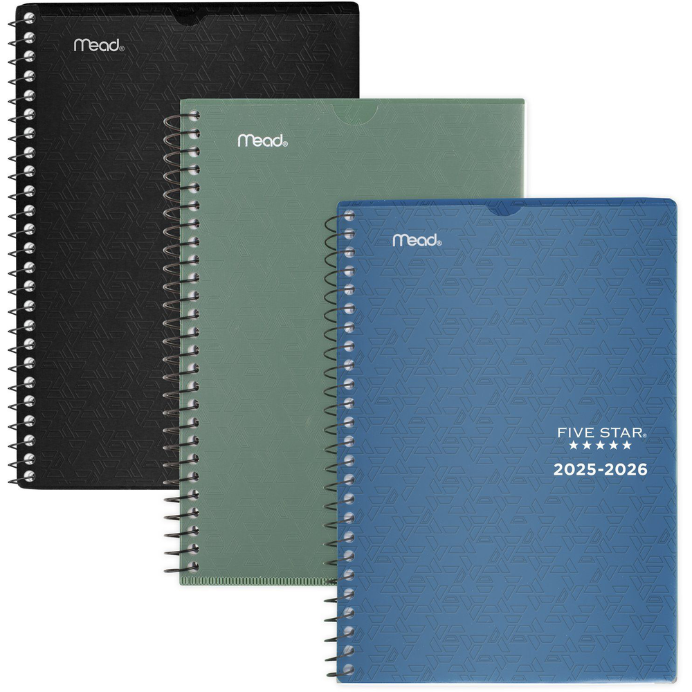 Five Star Academic 2025-2026 Weekly Monthly Student Planner