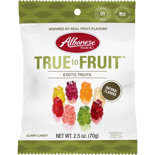 True to Fruit Exotic Fruits Gummies