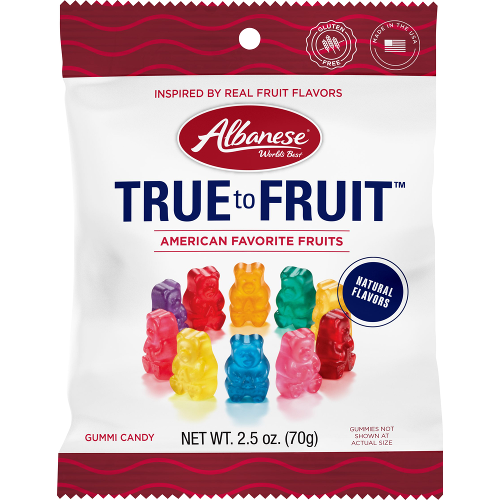 True to Fruit American Favorites Gummies