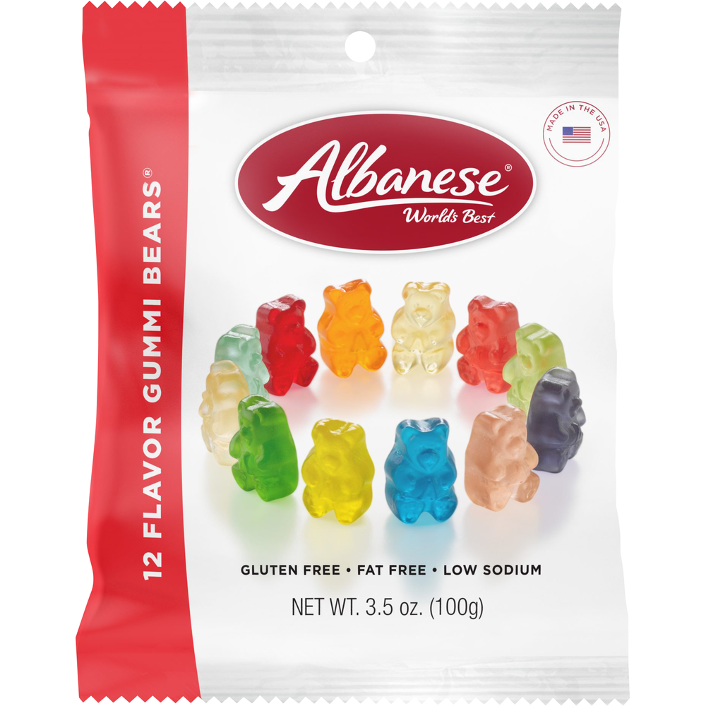 World's Best 12 Flavor Gummi Bears